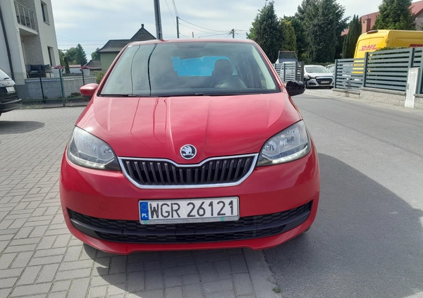 Skoda Citigo cena 11900 przebieg: 269000, rok produkcji 2019 z Bodzentyn małe 67